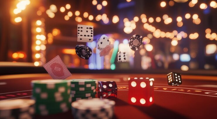Live European Roulette wheel spinning at suyu casino table